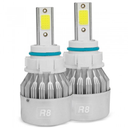 Kit Lâmpada de Led H16 6500k R8 3000 Lumens 50w