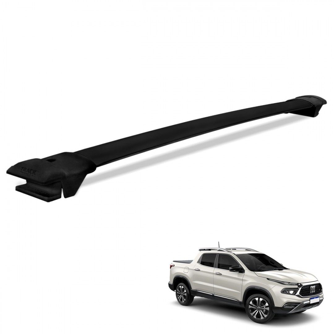 Rack Travessa de Teto Toro 2016 a 2027 Alumínio Preto